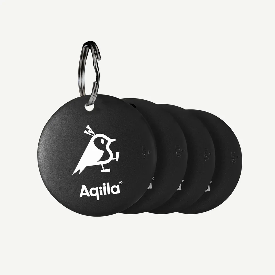 aqiila-tagbird-schl-sselfinder-4er-set-apple-google image 1