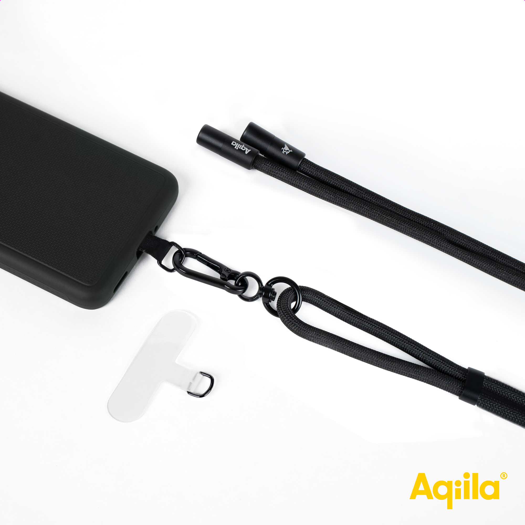 aqiila-chargebird-lanyard-ladekabel-lightning-schwarz-30w image 8