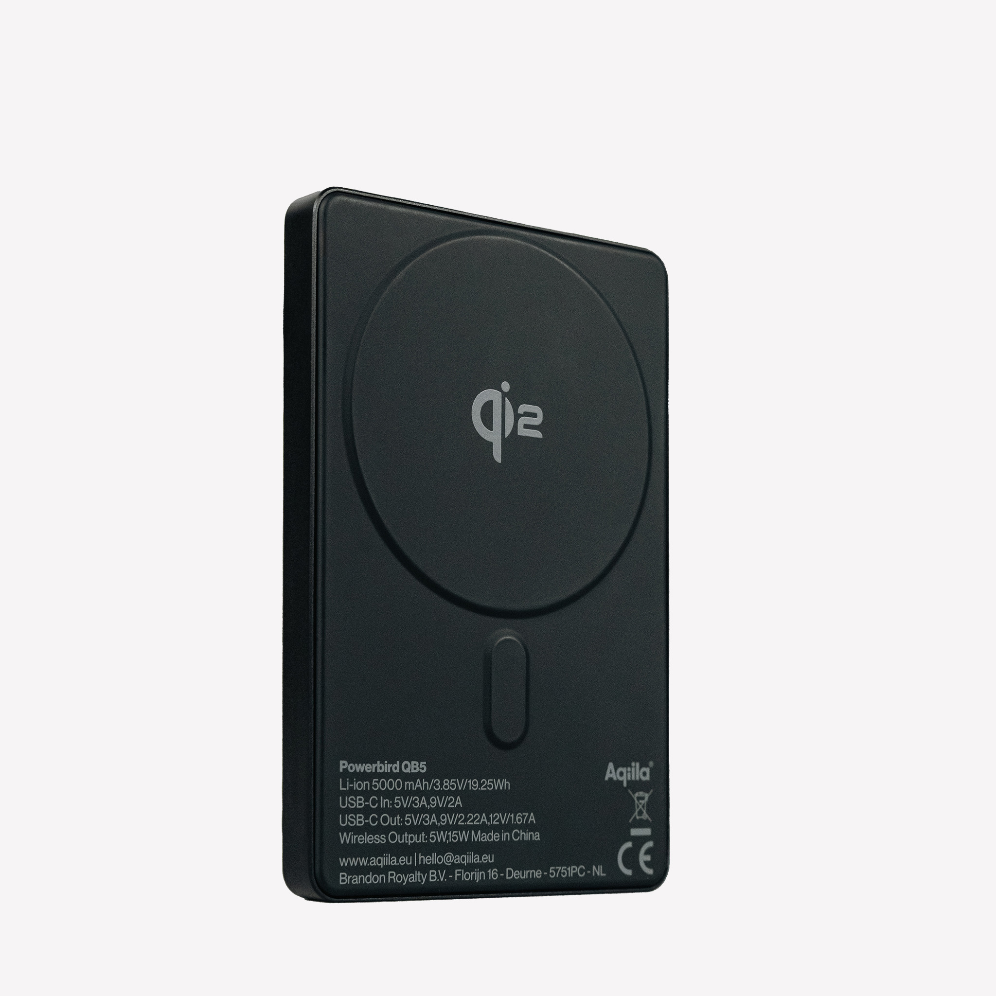 aqiila-powerbird-qb5-powerbank-5000mah-magsafe-qi2-15-w image 1