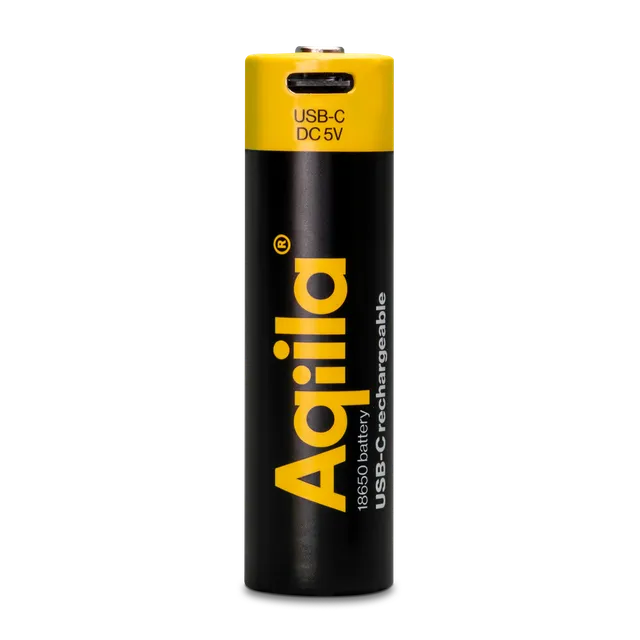 aqiila-powerbird-18650-akku-3-7v-2000mah-usb-c-wiederaufladbar image 1