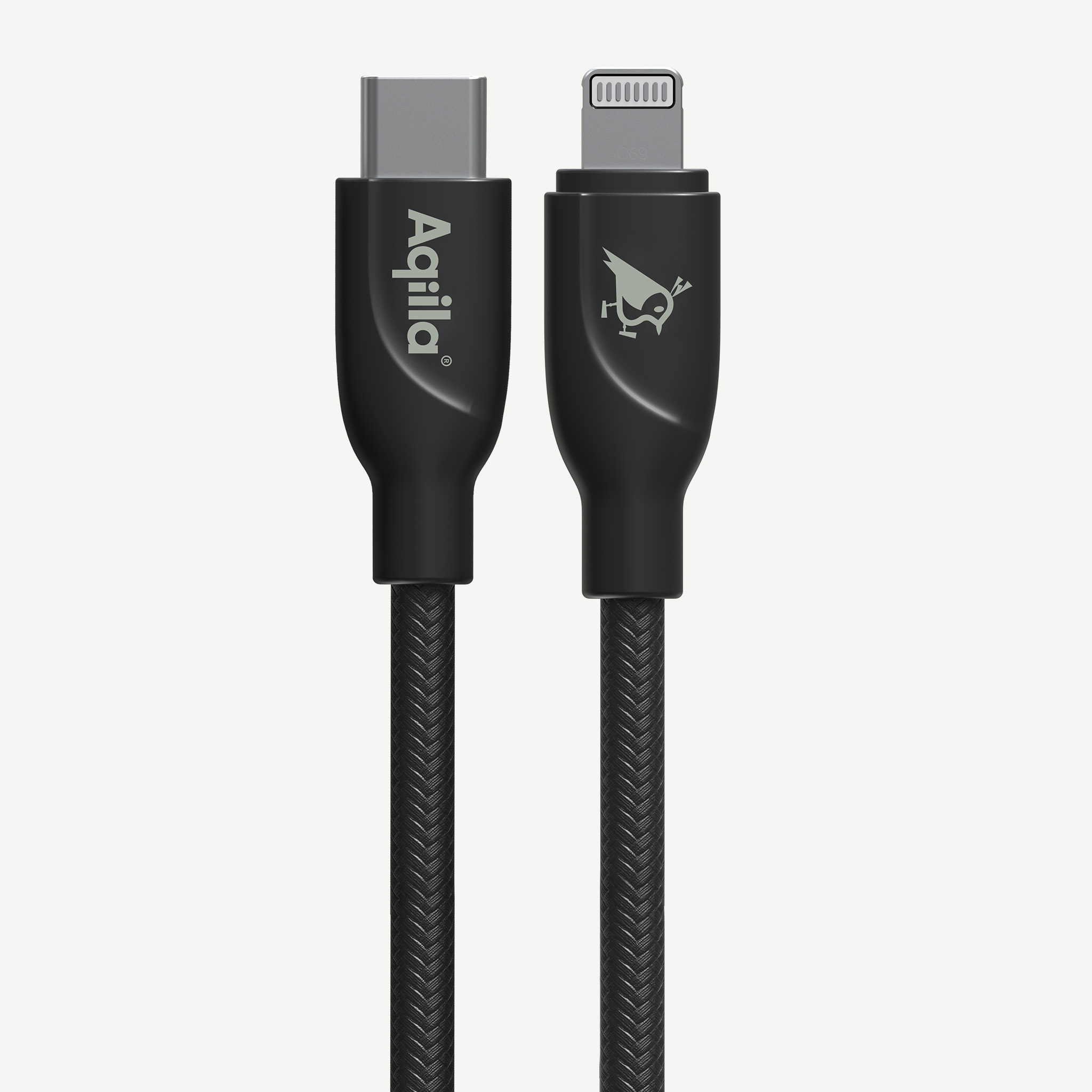 aqiila-cablebird-cb21-ladekabel-usb-c-lightning-1-m-nylon image 2