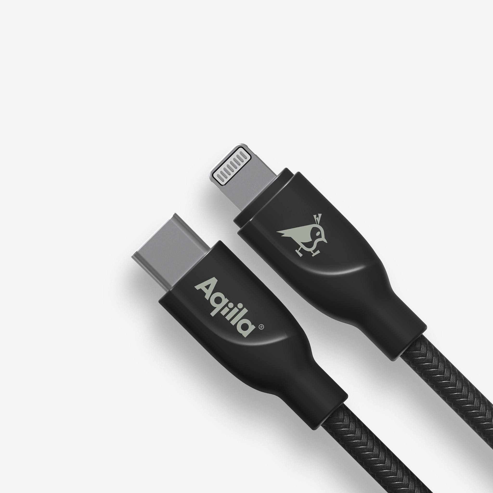 aqiila-cablebird-cb21-ladekabel-usb-c-lightning-1-m-nylon image 1