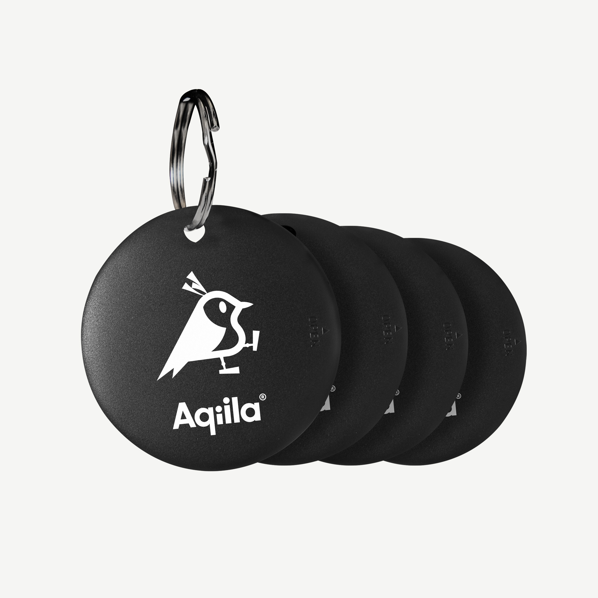 aqiila-tagbird-schl-sselfinder-4er-set-apple-google image 1
