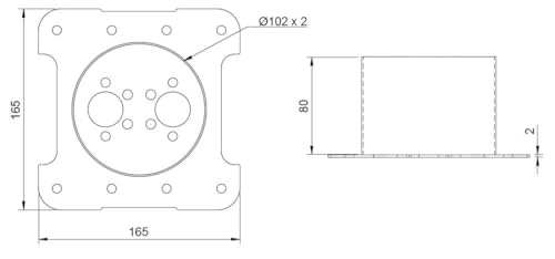 autoterm-accessories-aq-80-einbauflansch-rund-80mm-edelstahl image 3