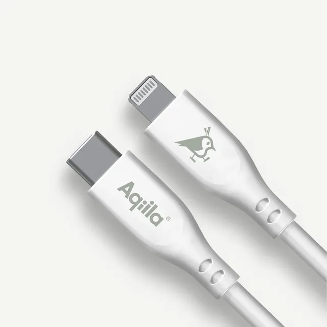 aqiila-cablebird-cs21-ladekabel-usb-c-lightning-1m-30w-silikon image 1