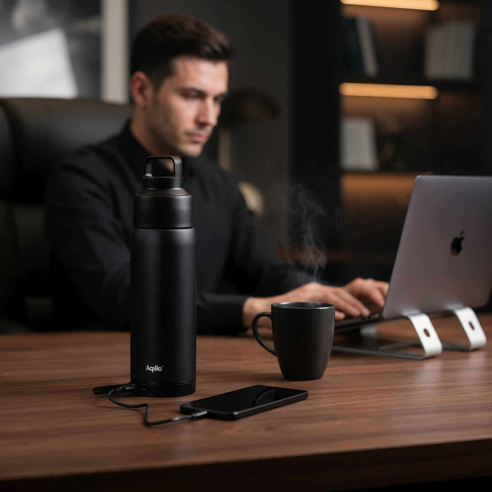 aqiila-powerbottle-bo5-trinkflasche-mit-powerbank-600ml image 6
