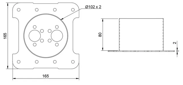 autoterm-accessories-aq-80-einbauflansch-rund-80mm-edelstahl image 1