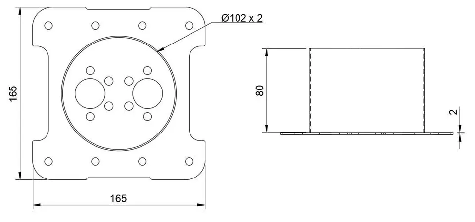 autoterm-accessories-aq-80-einbauflansch-rund-80mm-edelstahl image 1