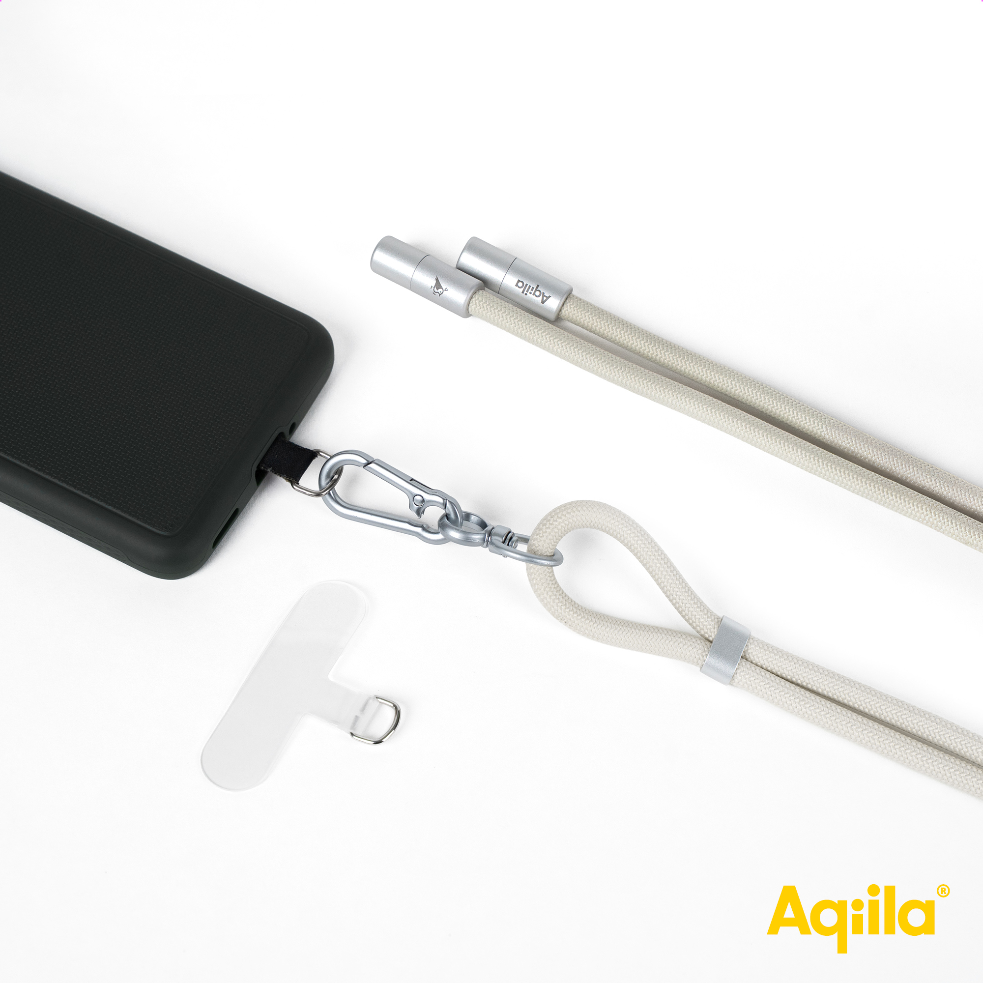 aqiila-chargebird-lanyard-ladekabel-lightning-sand image 8